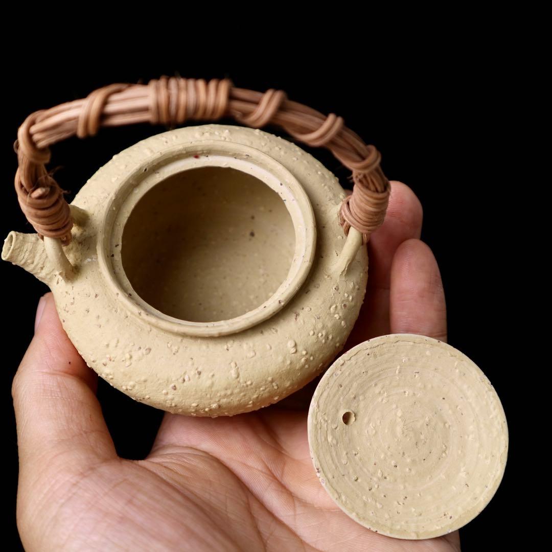 中国の常滑焼 潮州朱泥壺 急須 茶器 煎茶《未使用品》