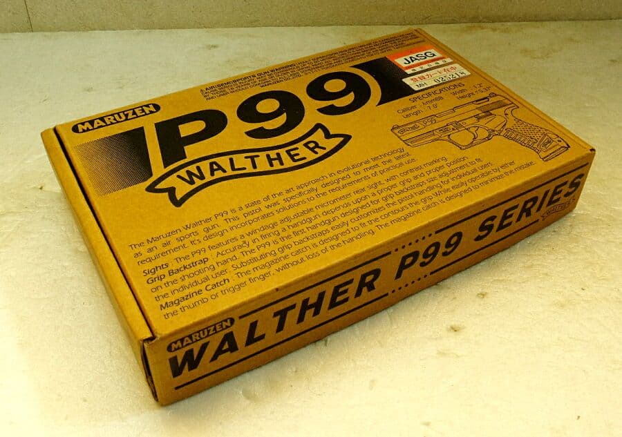 マルゼン Walther P99 BLOWBACK サイレンサー付きモデル