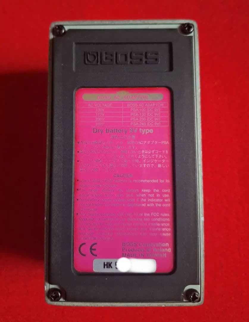 BOSS CE-5 Chorus Ensemble アナログ ピンクラベル