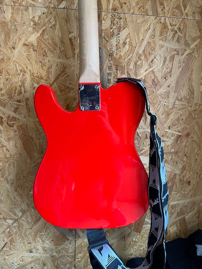 『美品』SQUIER BY FENDER Telecasterレースレッド