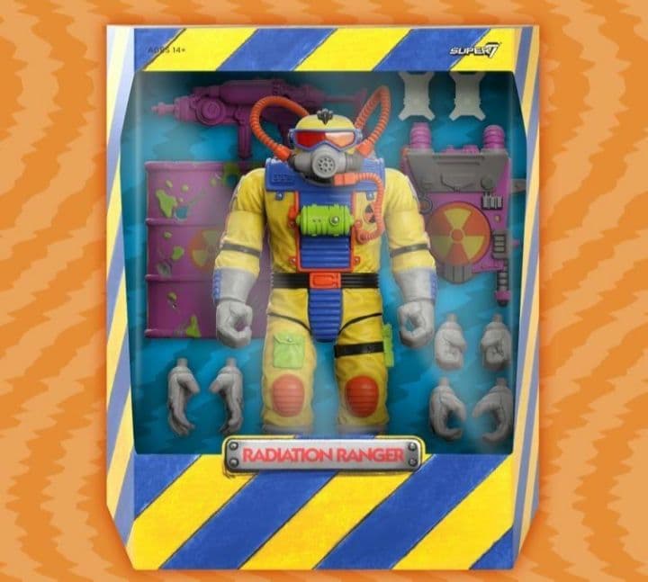 スーパー 7 悪魔の毒々モンスター レンジャー フィギュア