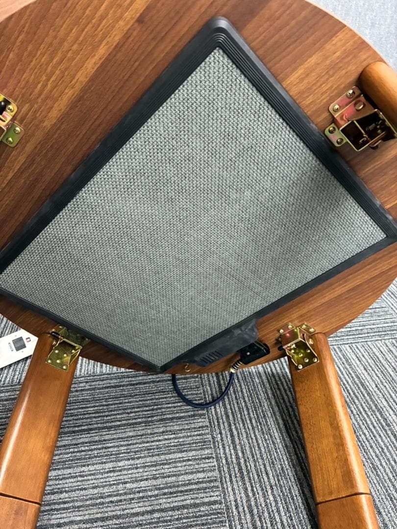 【送料込】折れ脚丸こたつ　テーブル直径70cm　TBL500320