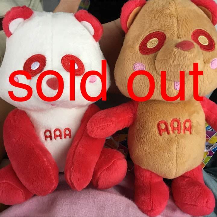 ぬいぐるみ sold out