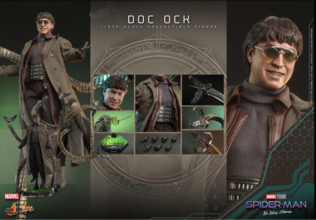 【美品】ホットトイズ ドクター・オクトパス スパイダーマン ノーウェイホーム