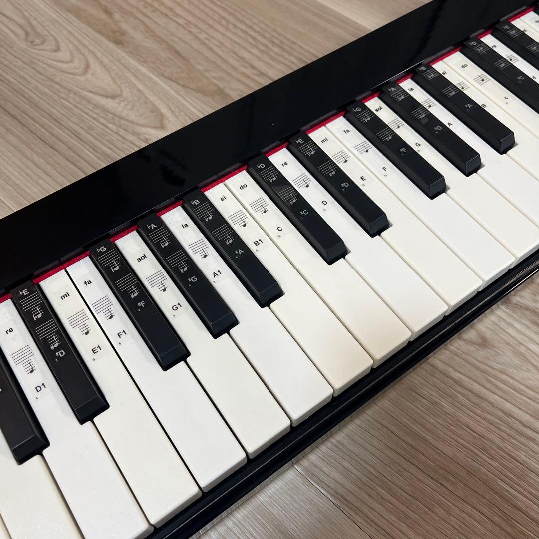 TOMOI 88鍵番　電子ピアノキーボード 折りたたみ式　付属品付　midi対応