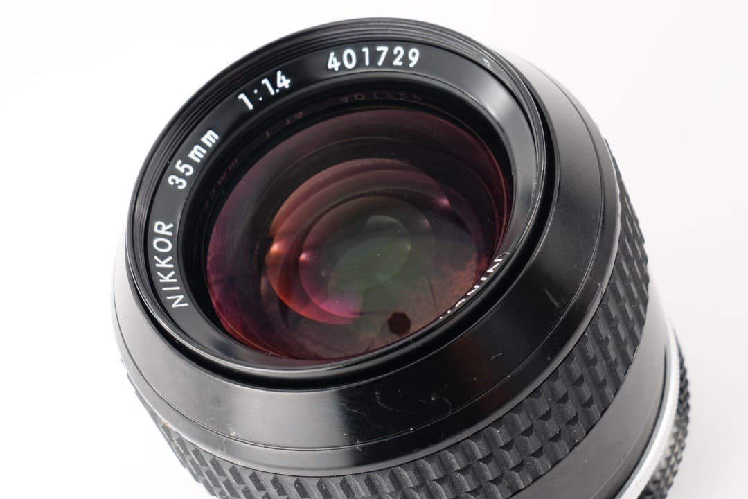 【極美品】動作◎ ニコン　Ai Nikkor 35mm F1.4 729