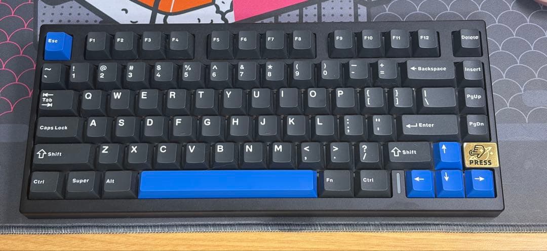 メカニカルキーボード ８０キー YUNZII AL75