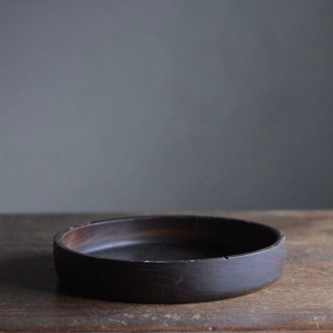 古い 小ぶり くりぬき盆 No.1 古道具 アンティーク