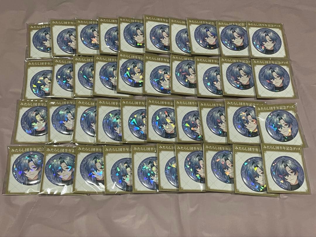 ミラン ケストレル ハーフアニバーサリー みたらし団 缶バッジ