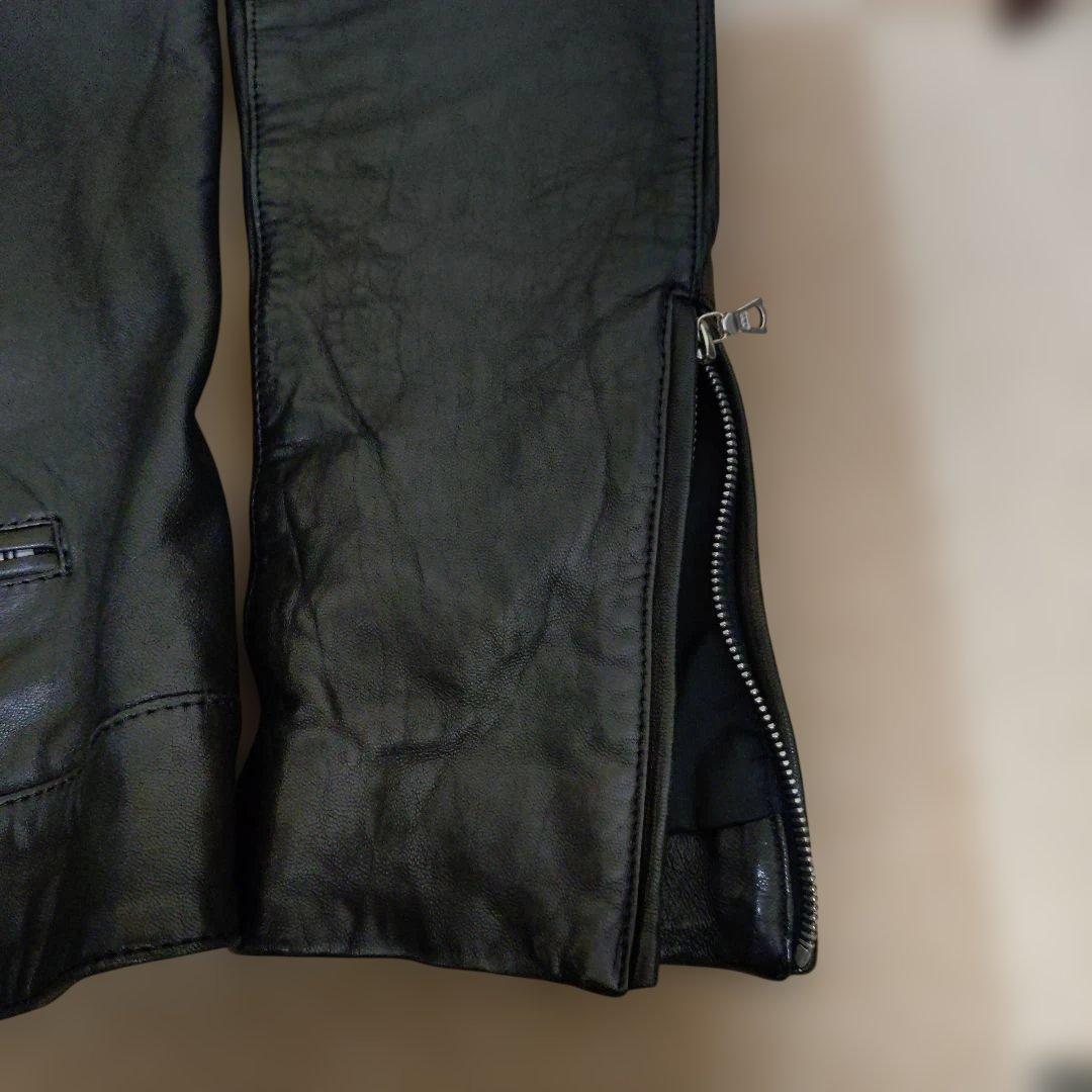 最終値下げ　ライダースジャケットAZ　やわらかい羊革