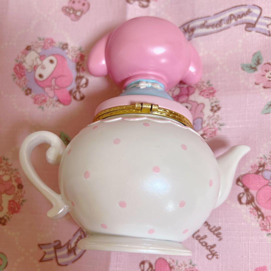 24時間限定お値下げ【レア】マイメロ　不思議の森　ティーポット型　小物入れ