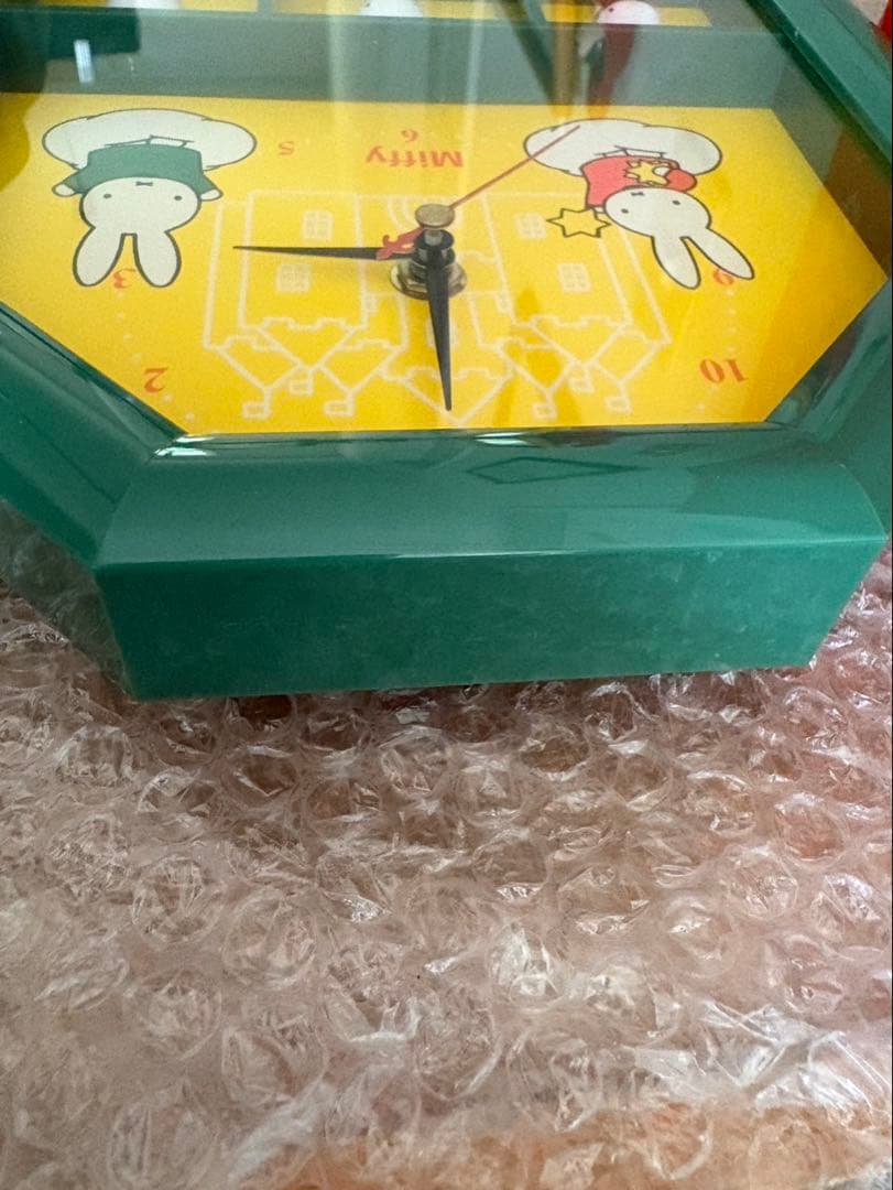 ミッフィー　掛け時計　箱付き