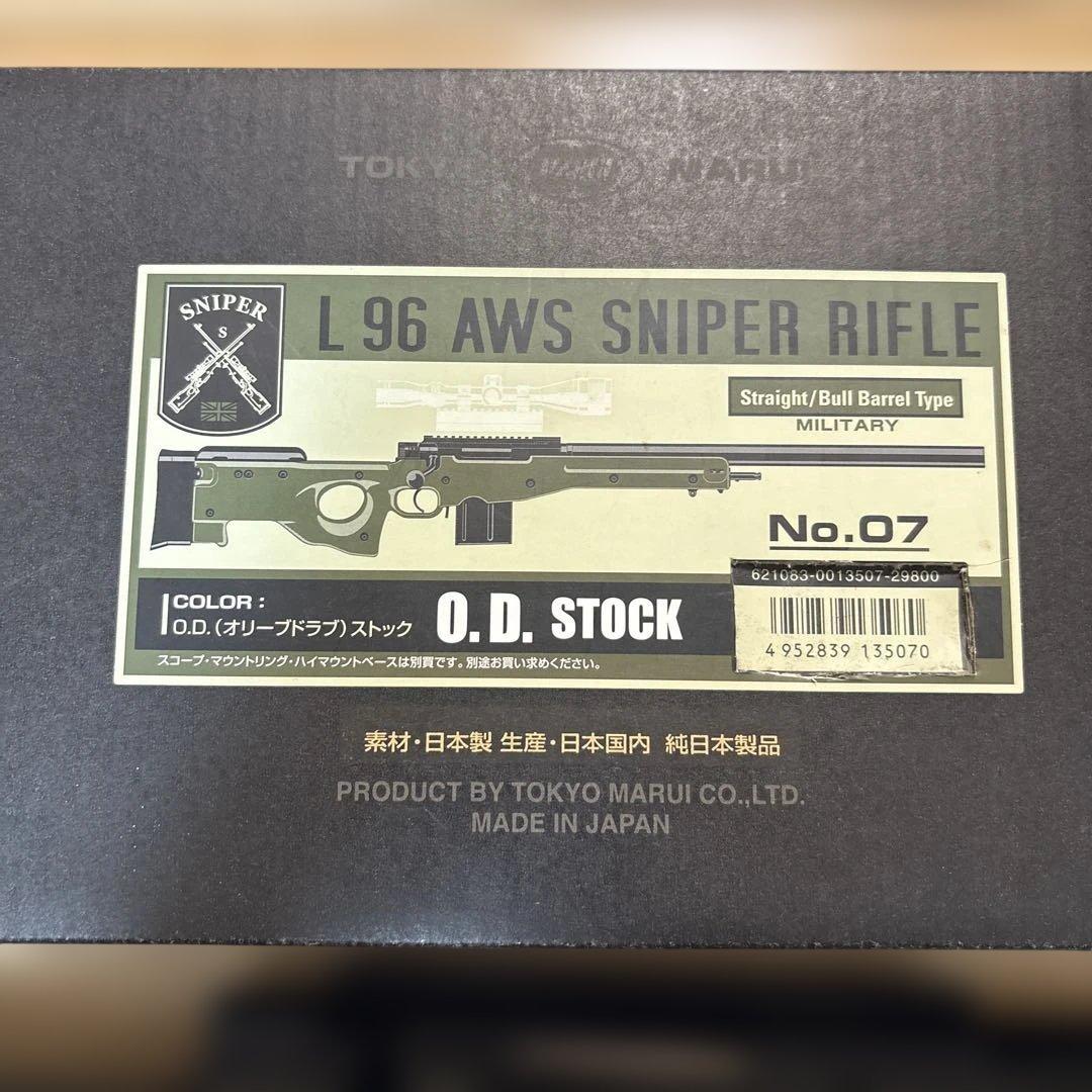 東京マルイ L96 AWS スナイパーライフル O.D. 18禁　予備マグあり