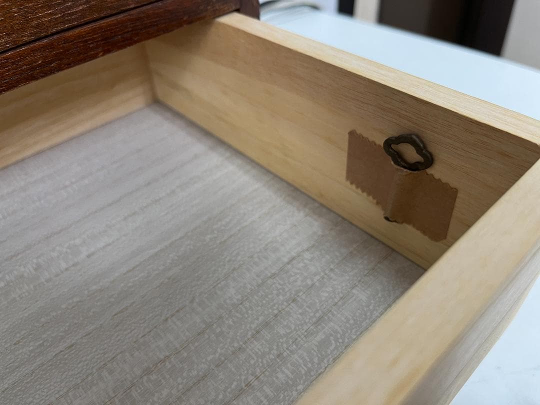 からくり箪笥　伝統工芸　日本文化センター　昭和レトロ　ヴィンテージ　f860