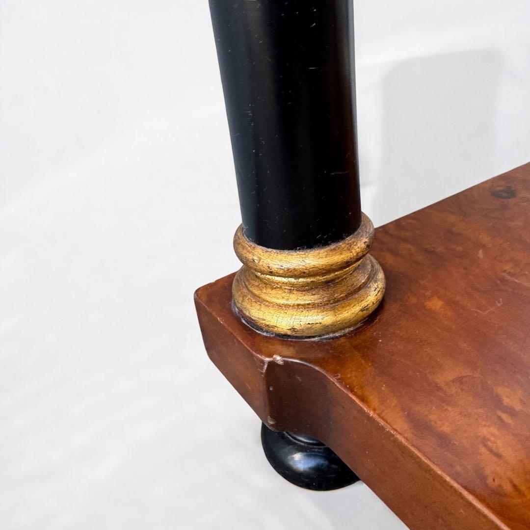 アンティーク調　テーブル　サイドテーブル　陳列棚　飾り棚　ビーダーマイヤー様式