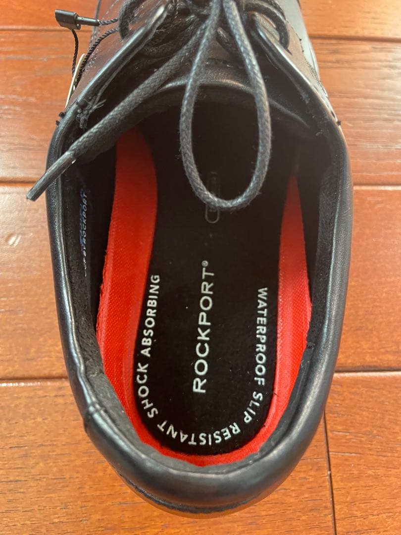 新品　ROCKPORT 防水 黒 ビジネスシューズ