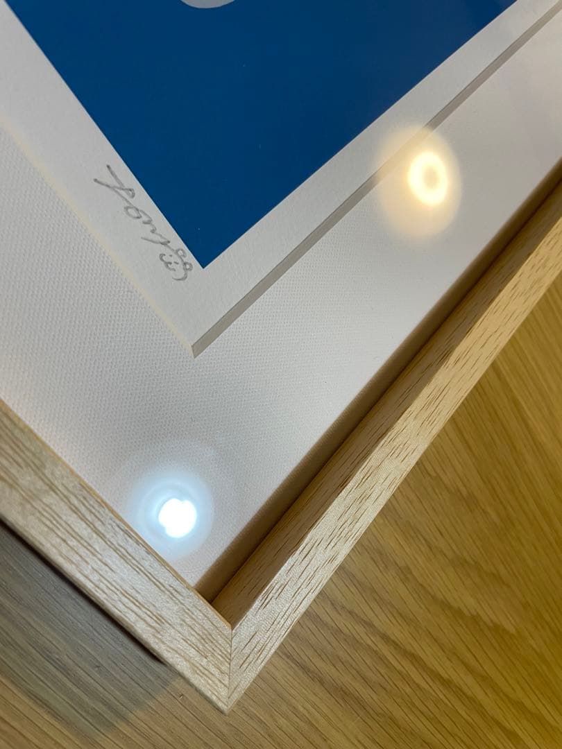 ちいかわ アートフレーム FACE ナガノ 直筆サイン付き　複製原画　当選品