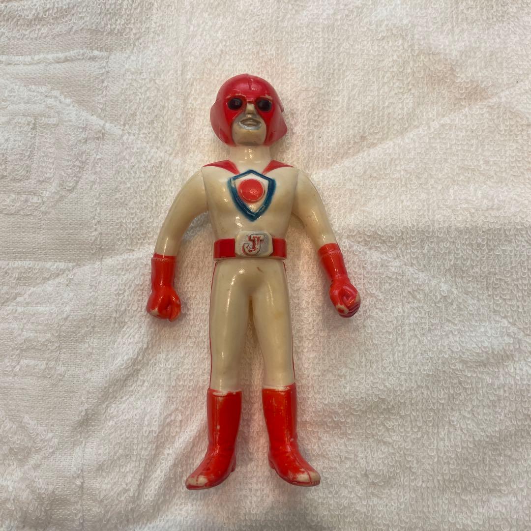 バトルフィーバーJ 5体 特撮 ヒーロー ソフビ 1979年 当時物 ポピー