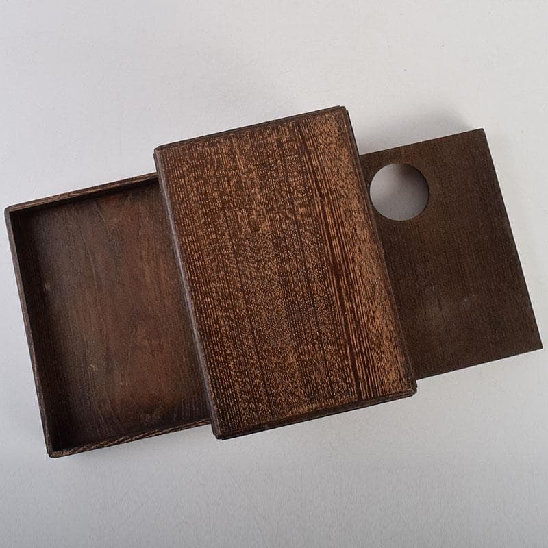 茶道具　桑茶箱　茶碗　棗　香合など　8点　一式　M　R9405