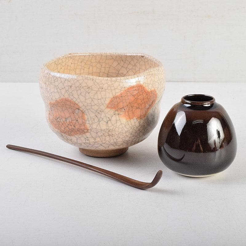 茶道具　桑茶箱　茶碗　棗　香合など　8点　一式　M　R9405