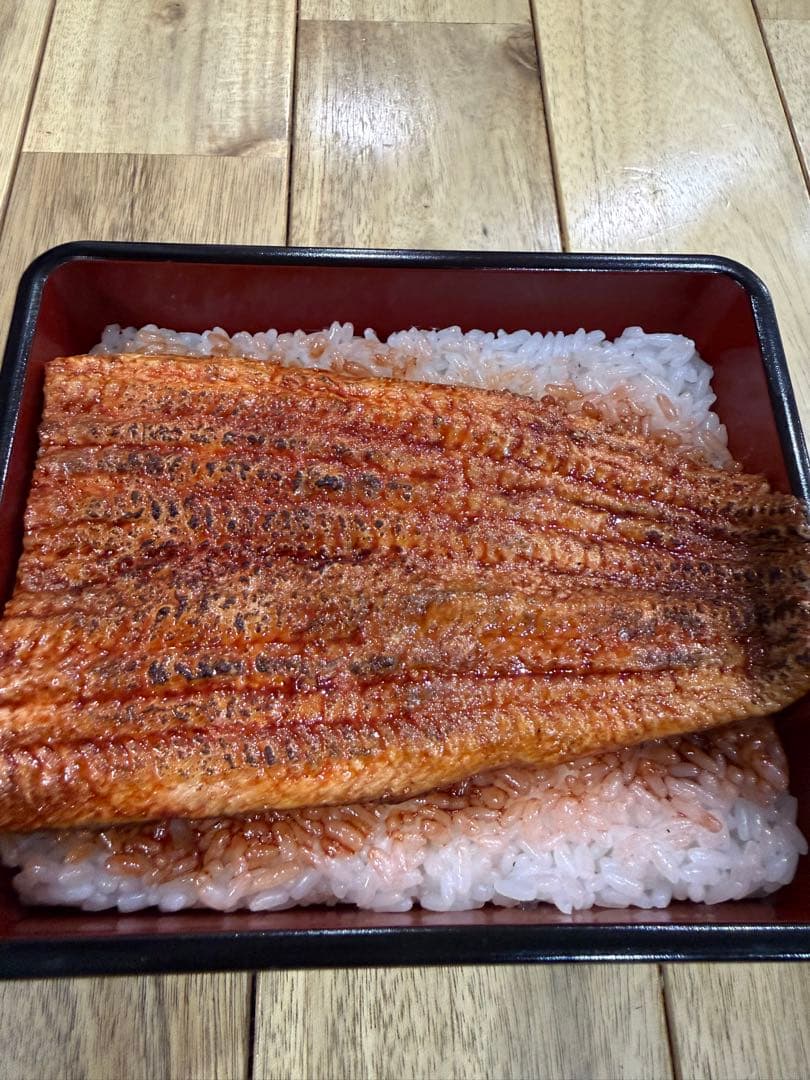 ［新品］うなぎ 鰻重 食品サンプル　15cm×12cm