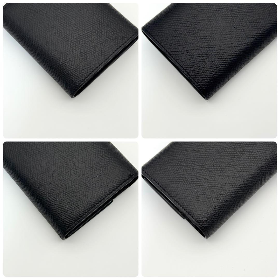 美品 CELINE スモール トリフォールド ウォレット 三つ折り 財布 黒