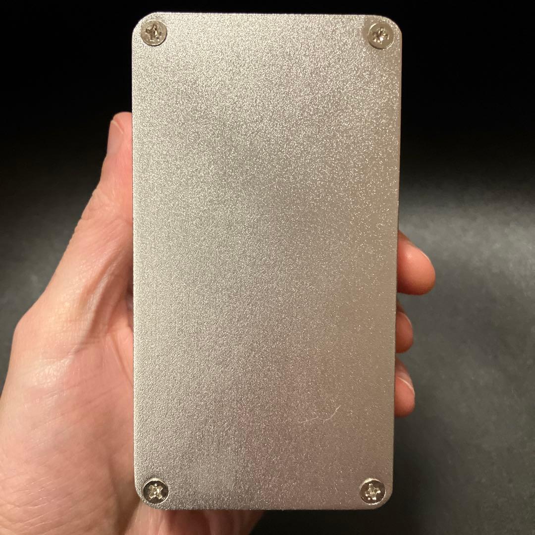 アルミ削り出し！自作エフェクター用ボックス