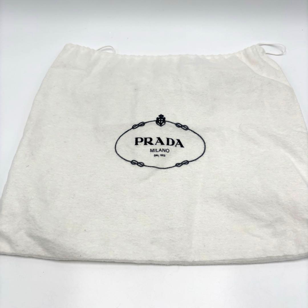 【極美品】 PRADA プラダ ショルダーバッグ ヴィッテロ ブラック 黒