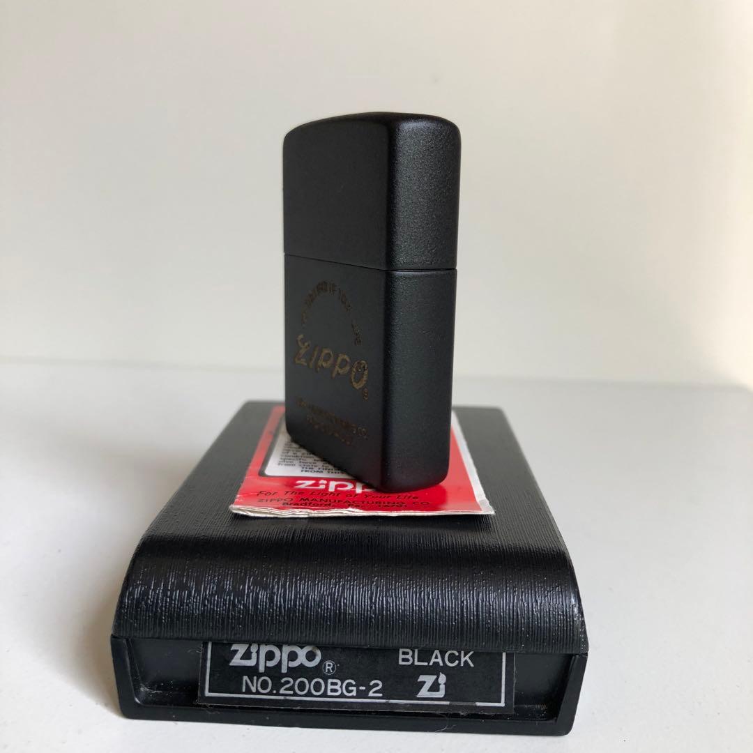 レア1982年製未使用ZIPPO イタリックロゴデザインZIPPO