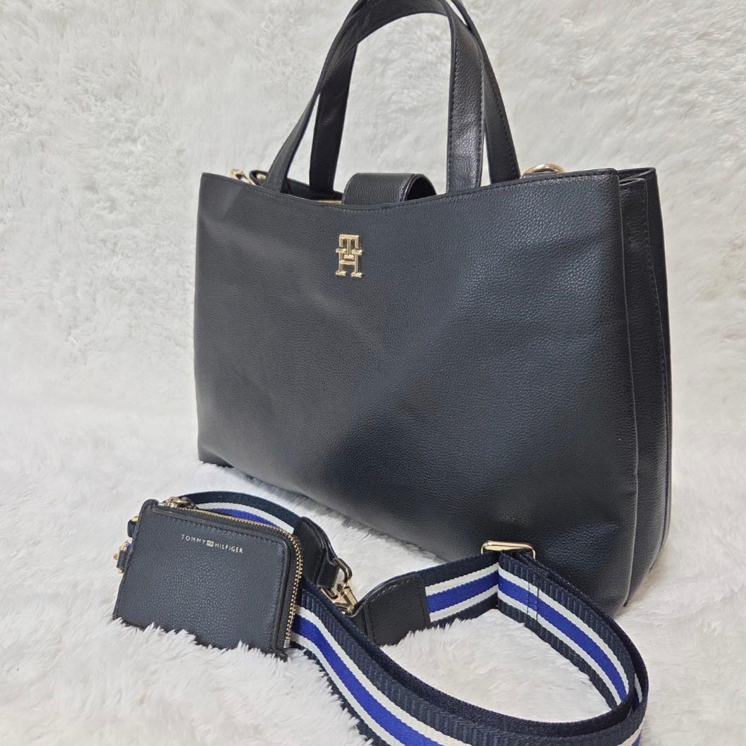  モノグラム2WAYサッチェルバッグ ブラック OS