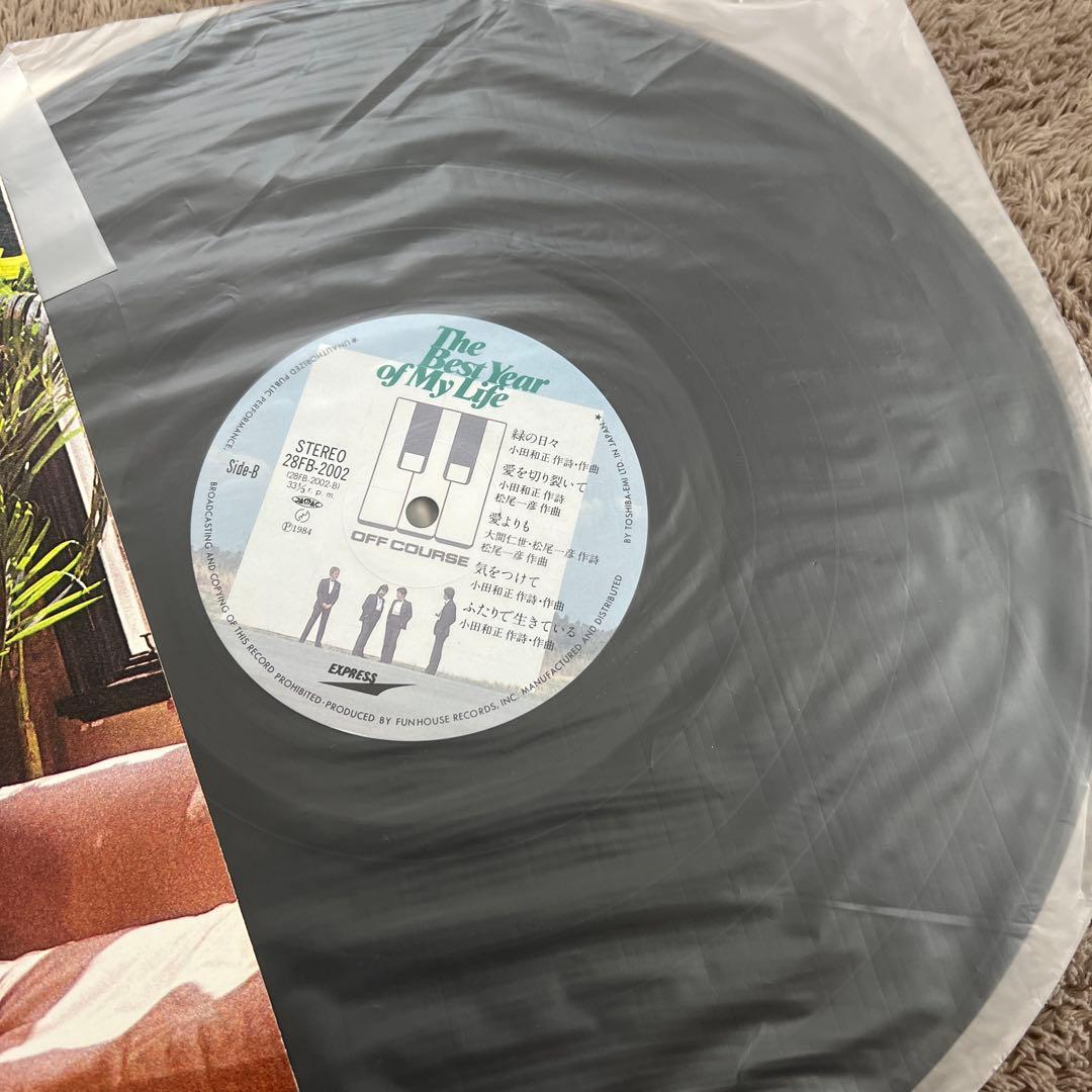 貴重！直筆サイン入 オフコース/The Best Year of My Life