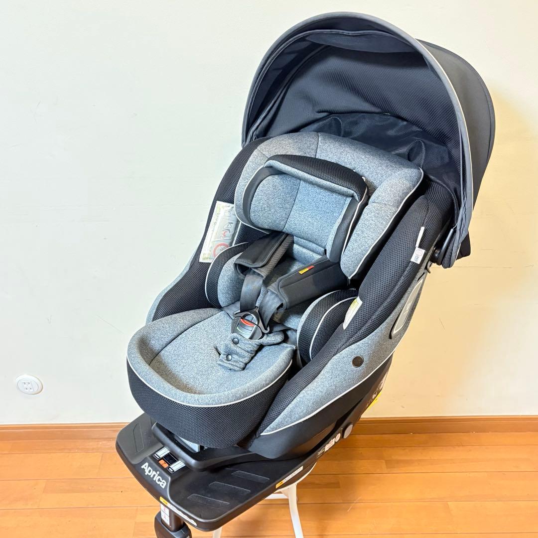 【匿名配送】Aprica クルリラ プラス 360° セーフティAB ブラック