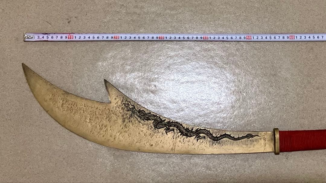 青龍刀 牛尾刀 柳葉刀 関刀 漢刀唐刀 太極刀中華中国武術功夫 模擬刀 模造刀