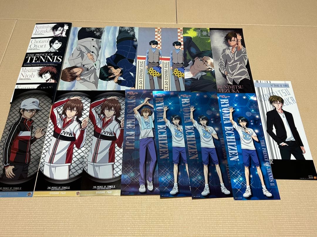 テニスの王子様　スティックポスター　青学　リョーマ 手塚　不二　ロングポスター