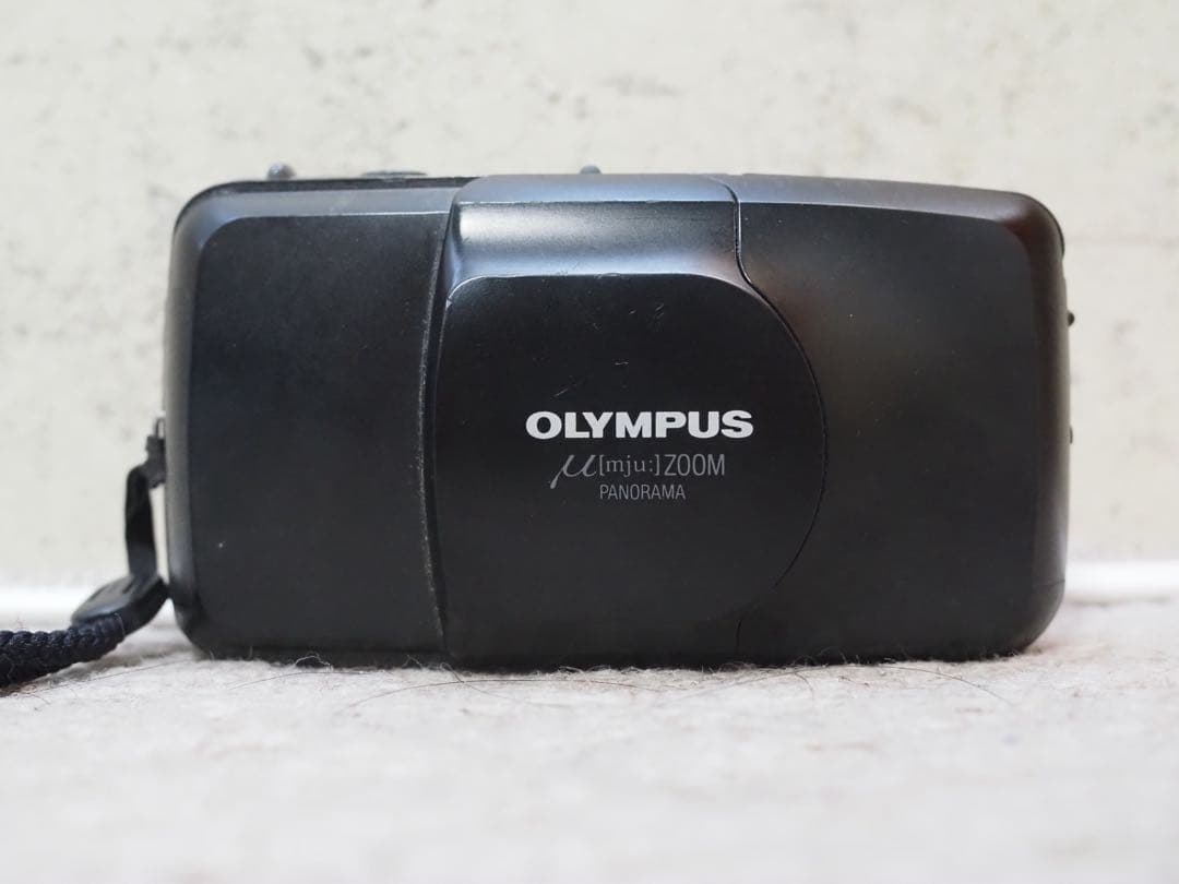 OLYMPUS μ ZOOM パノラマ付きコンパクトフィルムカメラ 動作確認済み