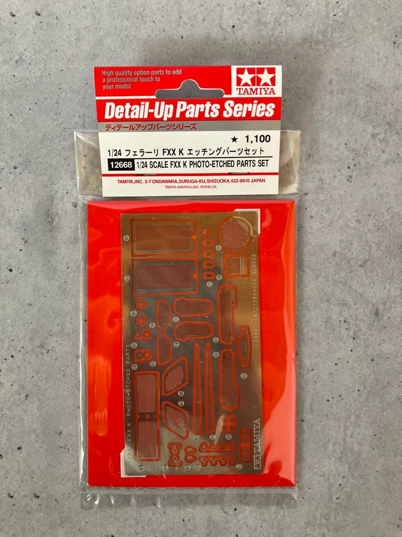 週末割引！ TAMIYA Ferrari FXXK 1/24 エッチングパーツ付