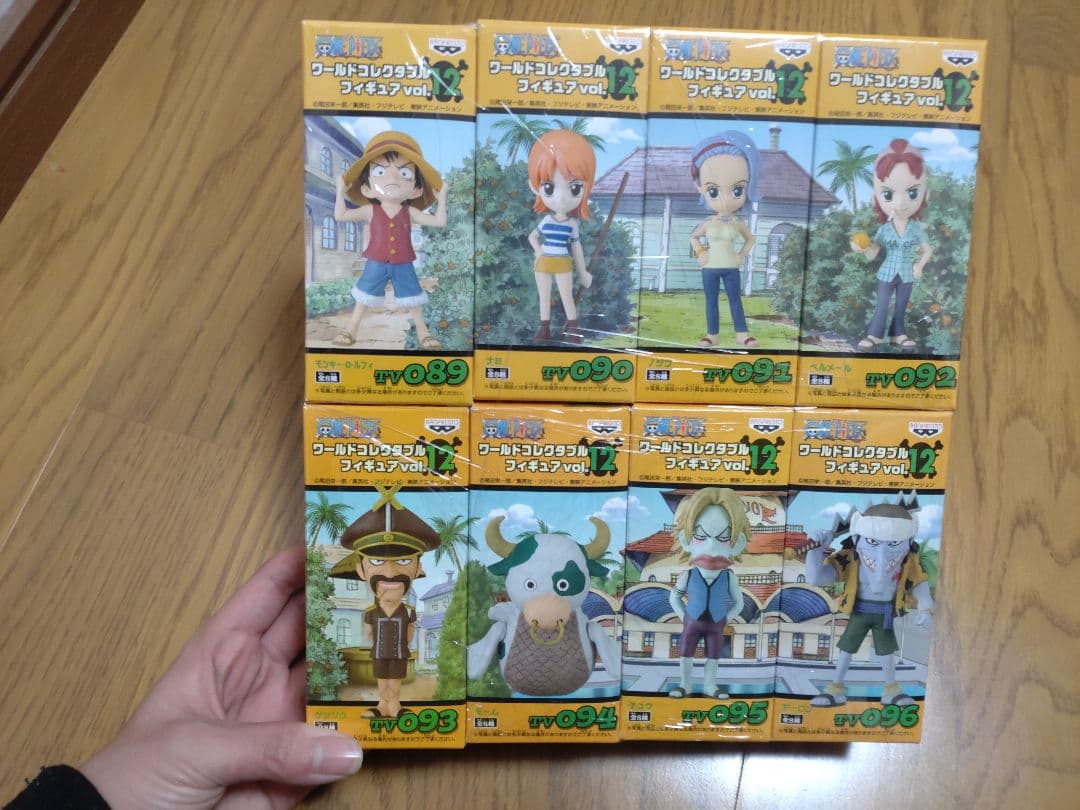 ワンピース　ワーコレ　フィギュア　vol.8.10.12.15.17.18
