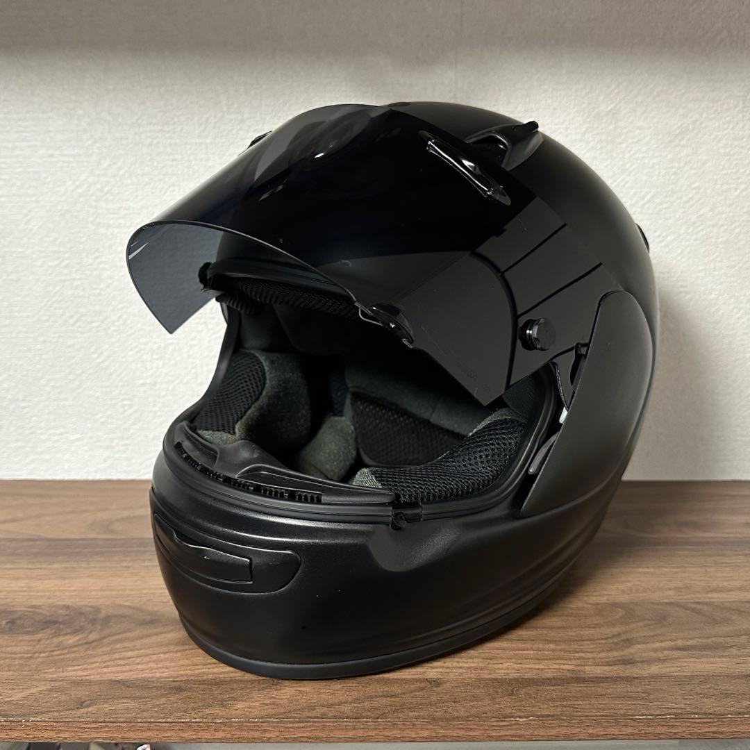 Arai \"Quantum‐j\" スモークシールド装備 【すぐ発送・送料込】