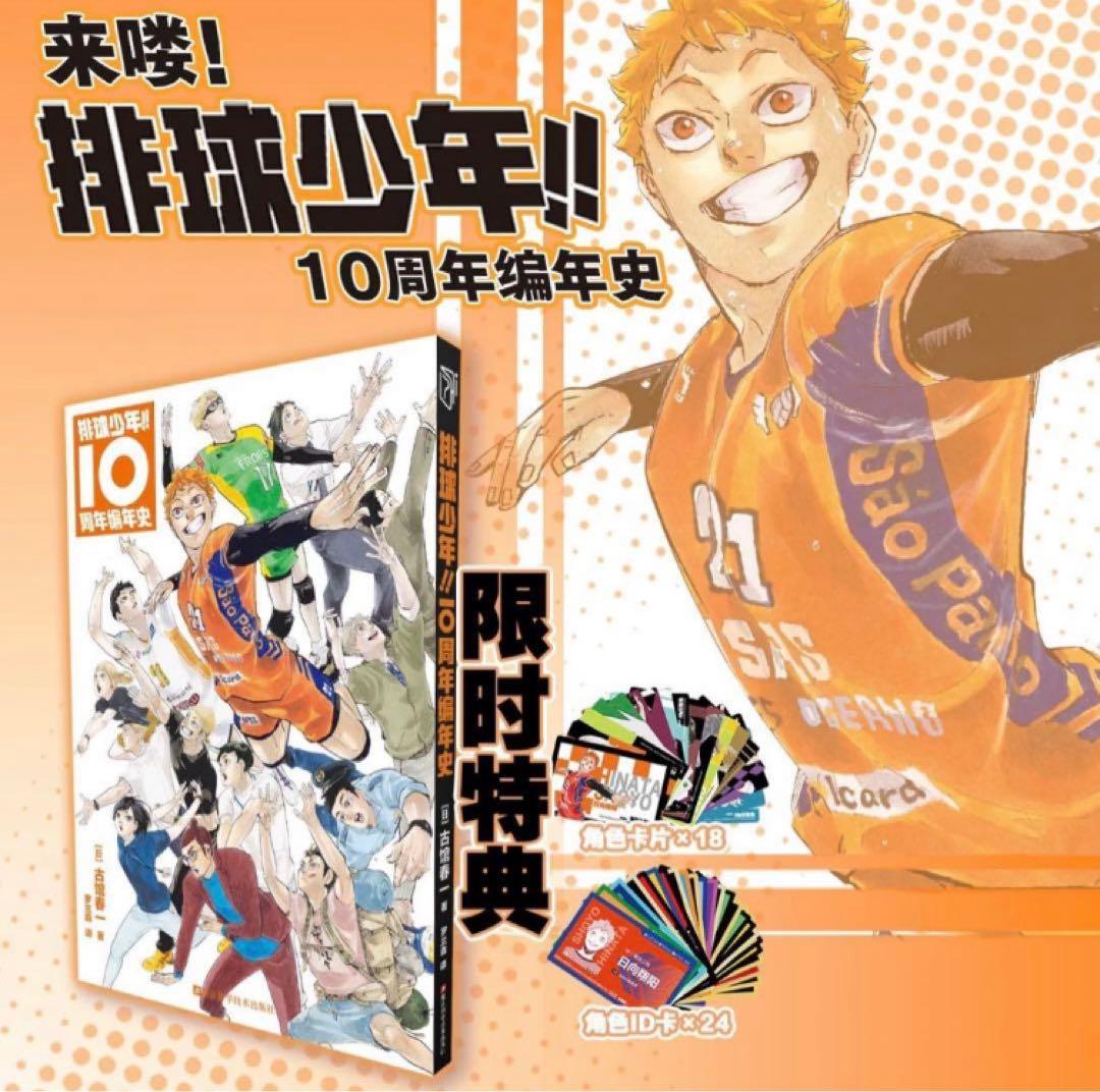ハイキュー!! 10thクロニクル 中国版 グッズ付き同梱版