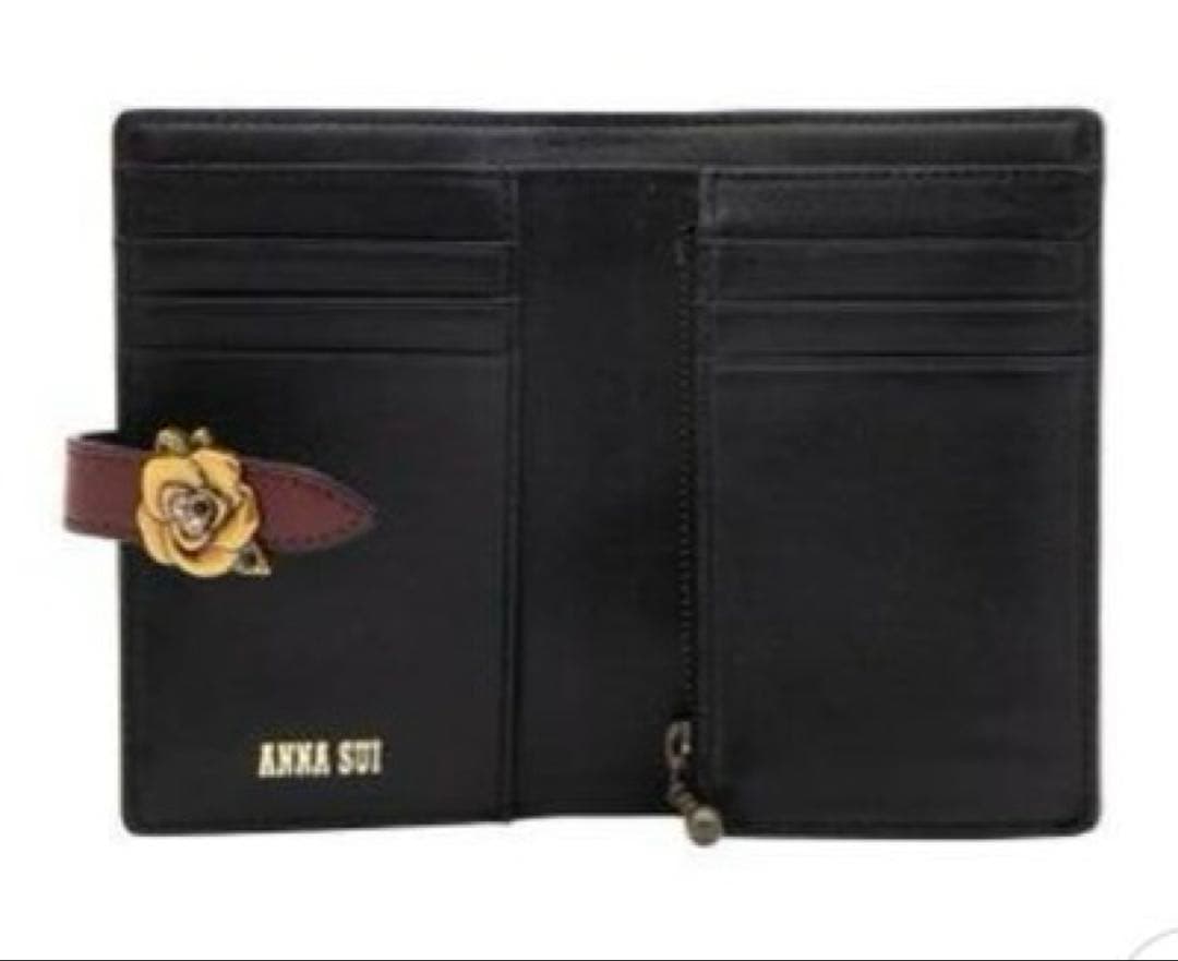 新品・未使用✨ANNA SUI 二つ折り財布 ワイン