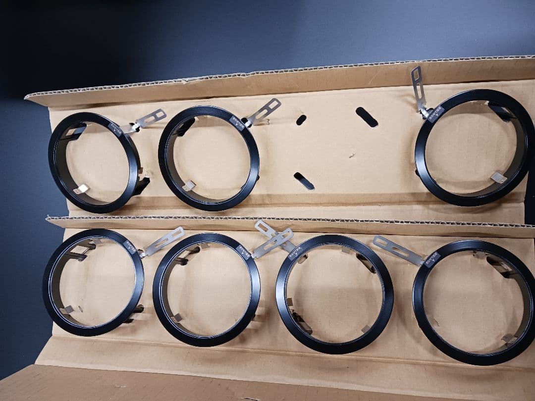 モデュレックス★ダウンライト 3000k 100Φ　７セット