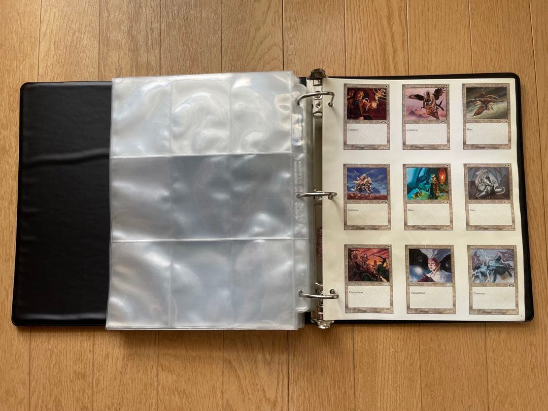 【美品！！】MTG 公式カードファイルバインダー エクソダス