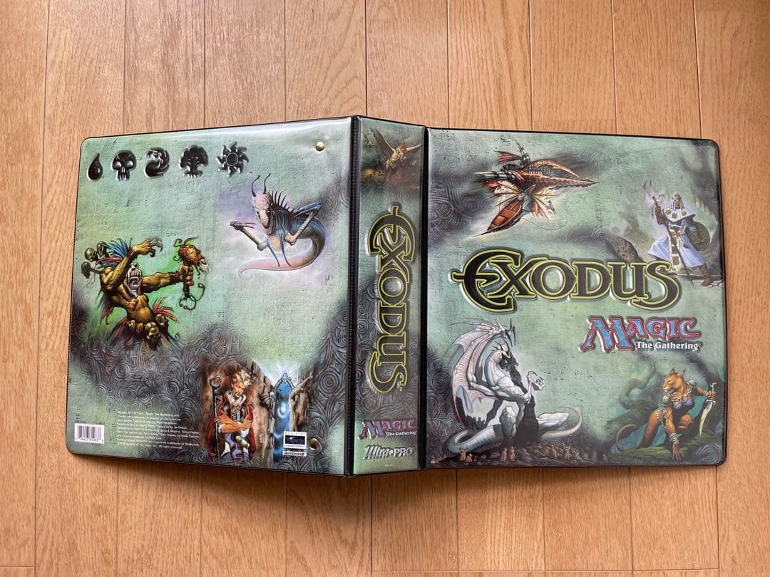 【美品！！】MTG 公式カードファイルバインダー エクソダス