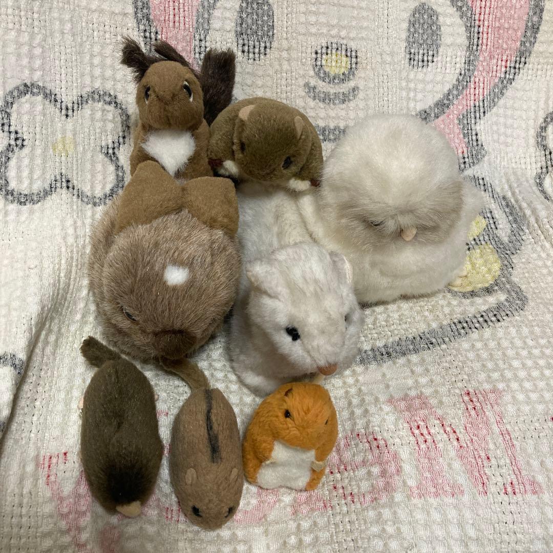 やまね工房　ぬいぐるみ　8コセット　中古品　落合けいこ