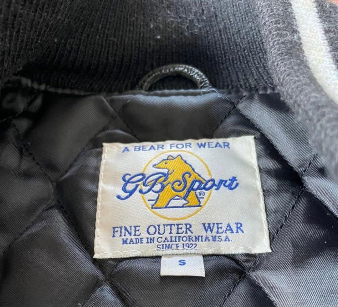 gbsportsジービースポーツレザースタジャンゴールデンベアー S現行品