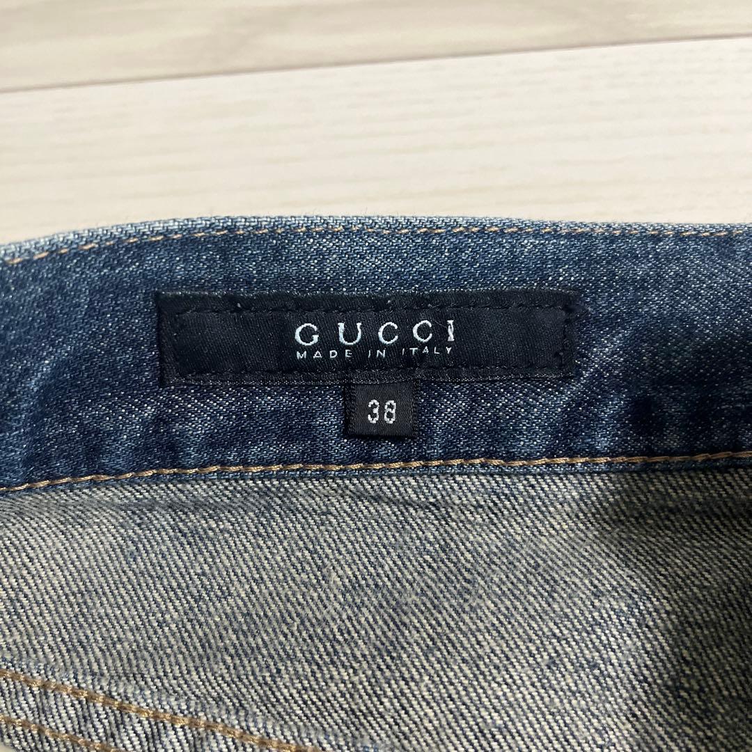 グッチ　デニムスカート サイズ38