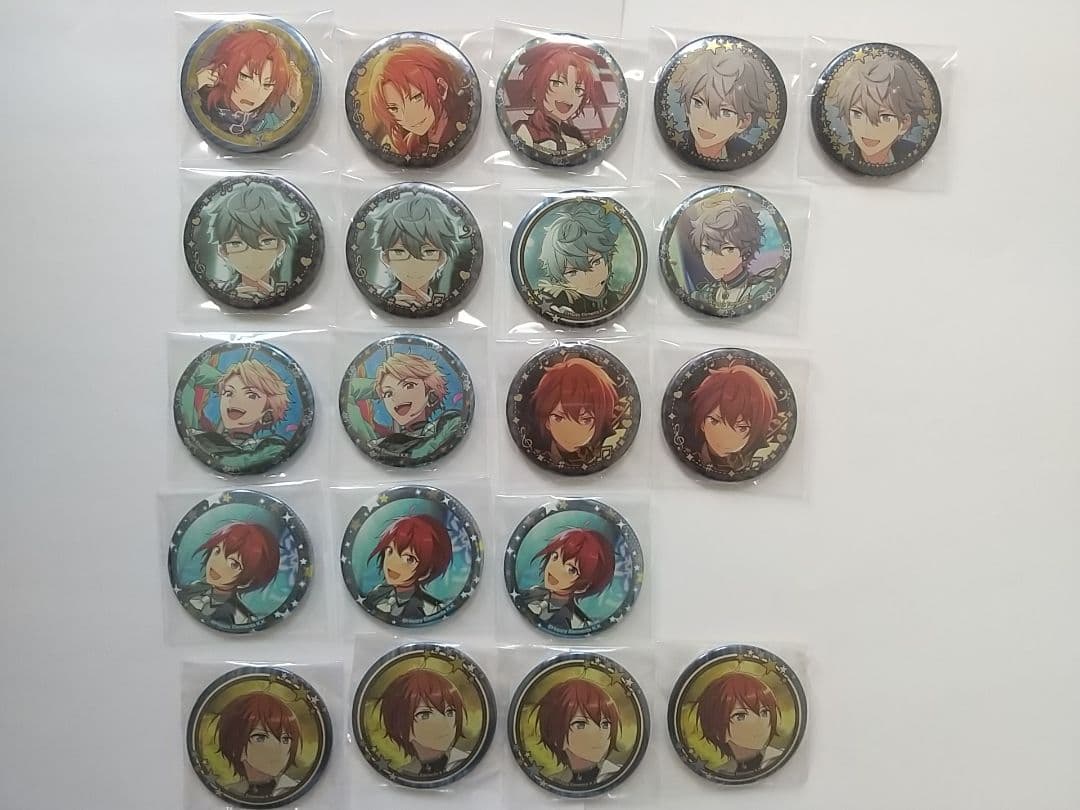 あんスタ キャラバッジ 缶バッジ レオ 泉 嵐 司 Knights