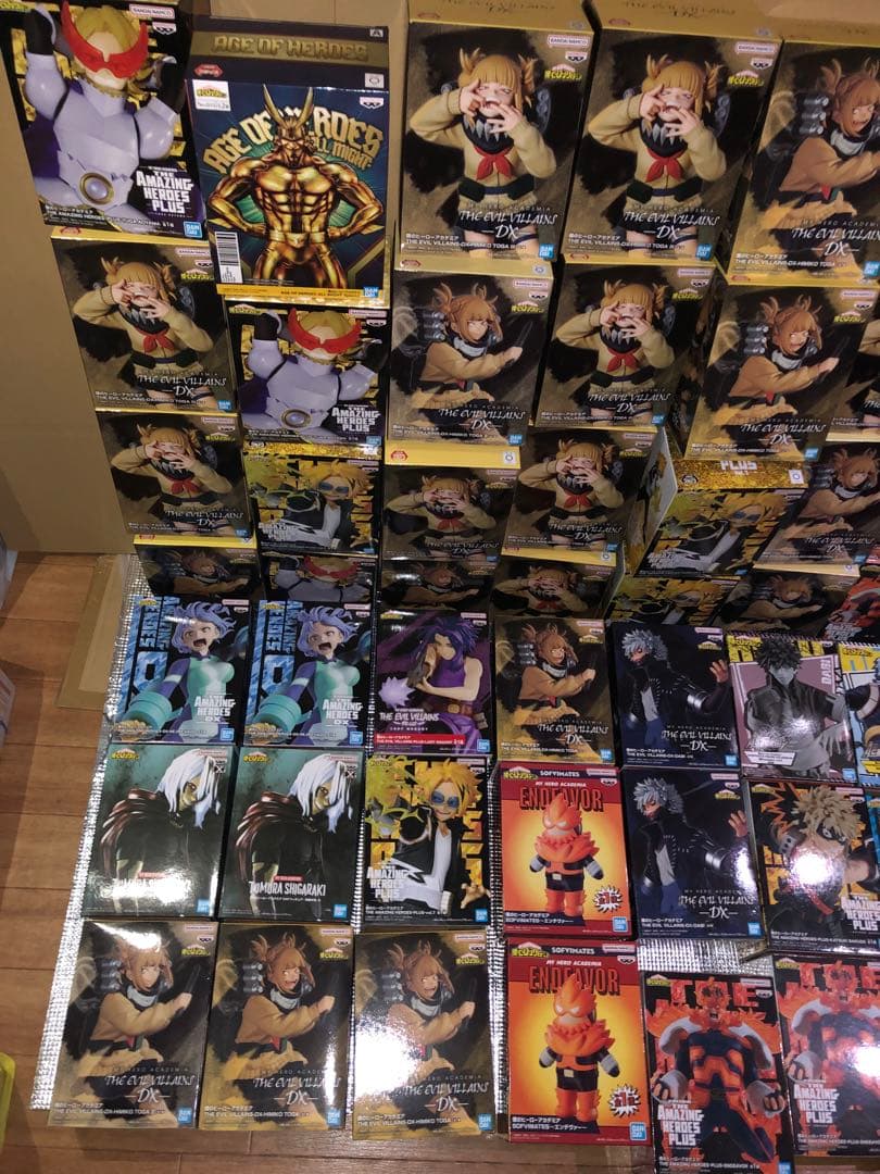 ヒロアカ　フィギュア　エンデヴァー　トガヒミコ　轟　爆轟　荼毘　ねじれ　63個