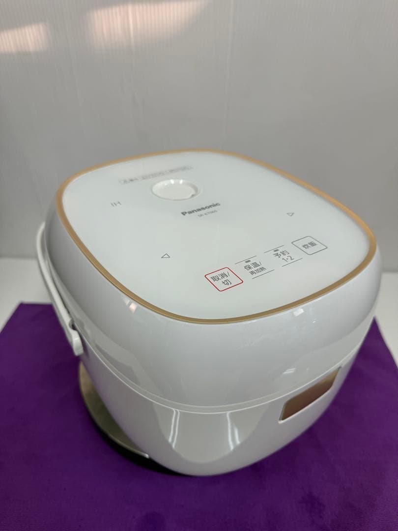 【動作確認済Panasonic IHジャー炊飯器 SR-KT060 2025年製