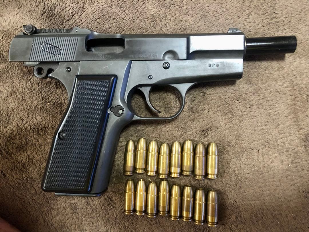 マルシン製　モデルガン　ブローニングハイパワー　中華民国　多分未発火　中古